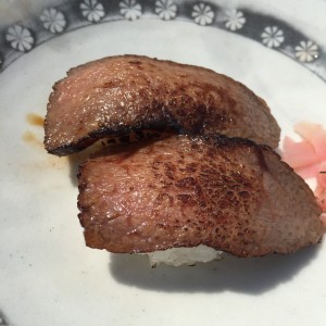 お凌ぎ 京都牛の炙り寿司